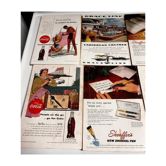 National Geographic July-December 1954 with Sleeve July 1954 Triumph on Everest - Picture 5 of 9